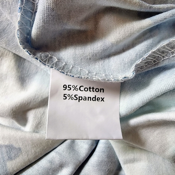 Stylish OUGES Women's V-Neck Pattern Pocket Mid Length Dress Size 2XL - Picture 5 of 13